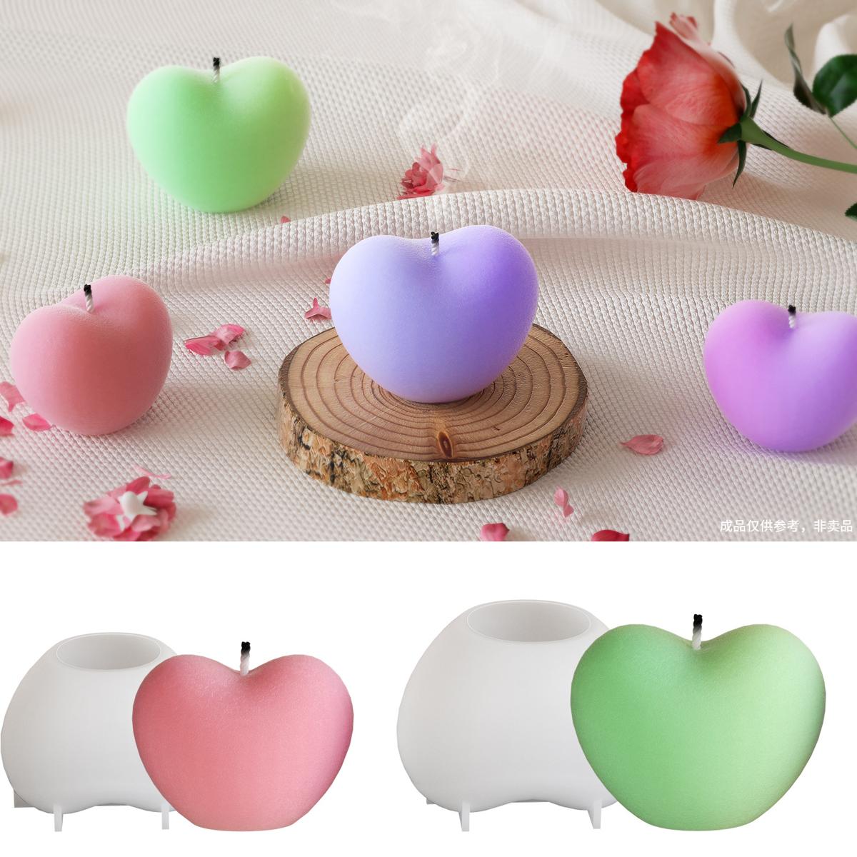 Arc Heart Candle mold (RUUIPON-047)