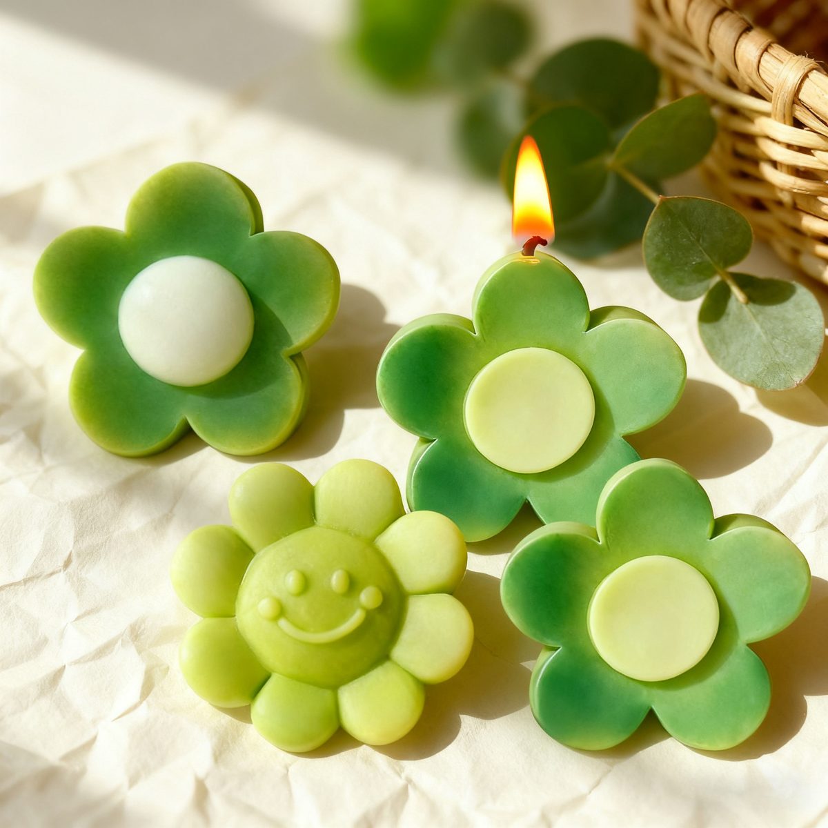 Sunflower Flower Candle mold (RUUIPON-072)