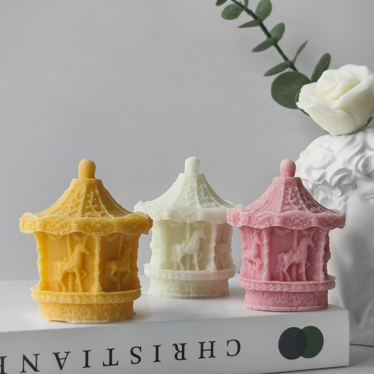 Carousel Candle mold (RUUIPON-148)
