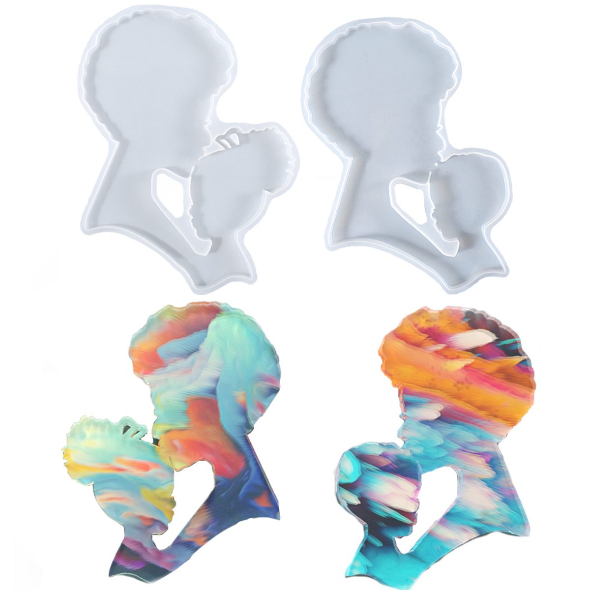Forehead Kiss Coaster mold (RUUIPON-225)