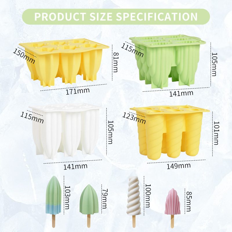 Spiral Ice Cream mold (RUUIPON-388)