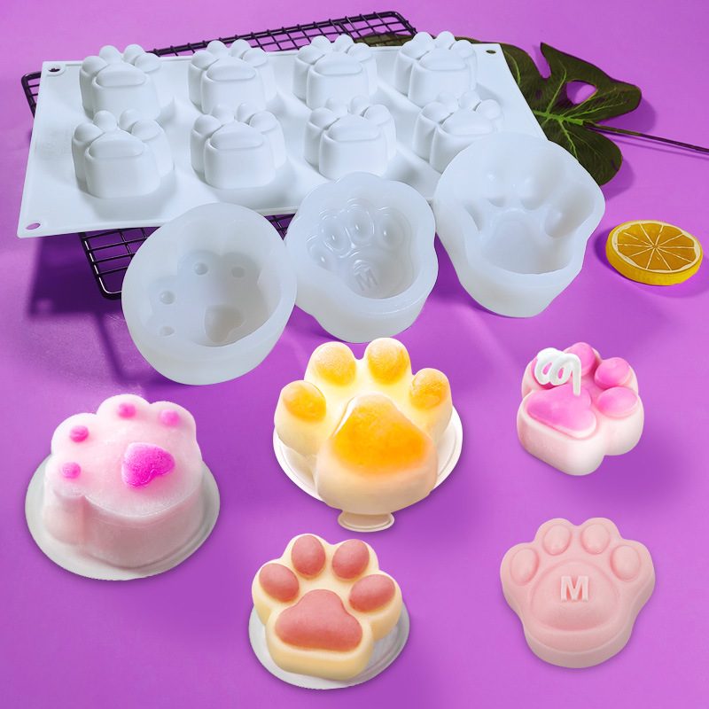 Mirror Cat Paw Mousse Cake mold (RUUIPON-486)
