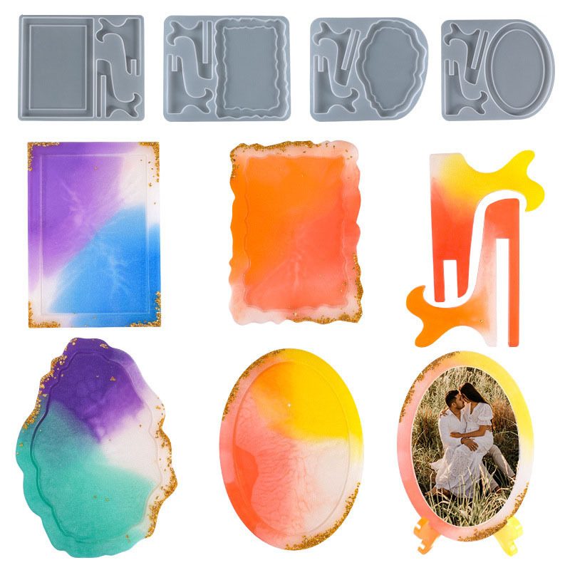 Picture Frame Wave Resin mold (RUUIPON-688)