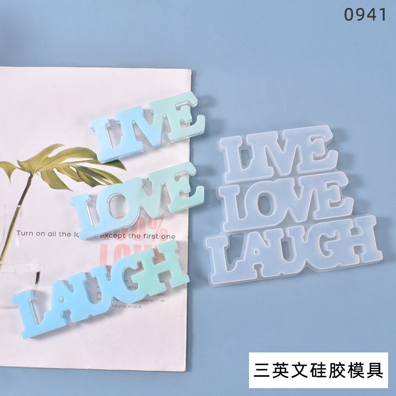 Live Love Resin mold (RUUIPON-711)