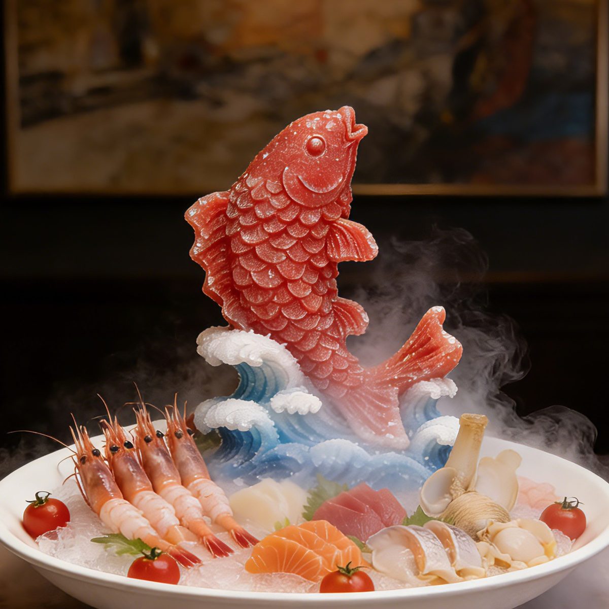 Lucky Fish Silicone mold (RUUIPON-748)