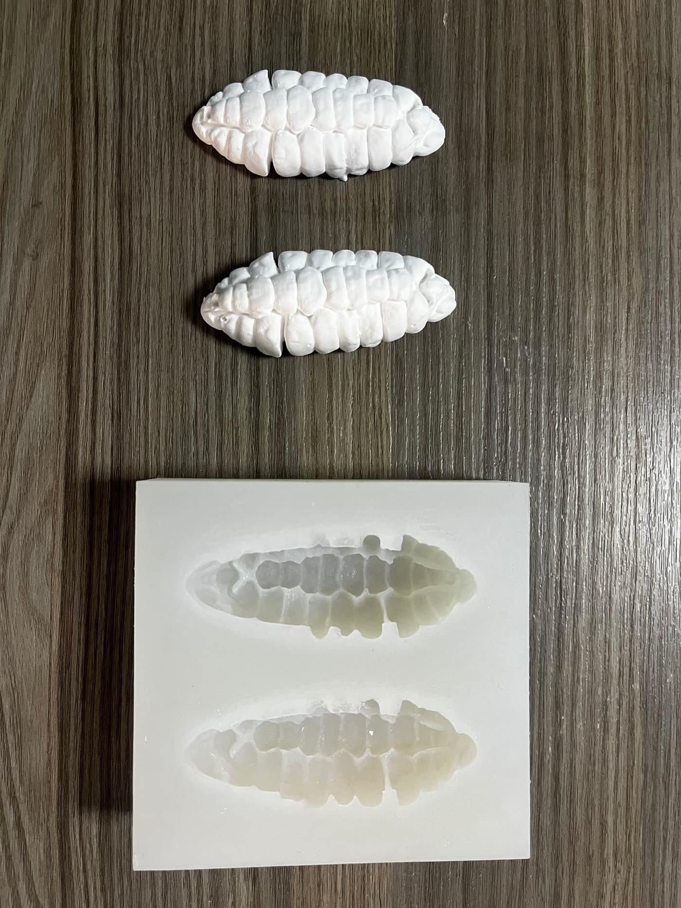 Factory view of custom candle silicone mold production
