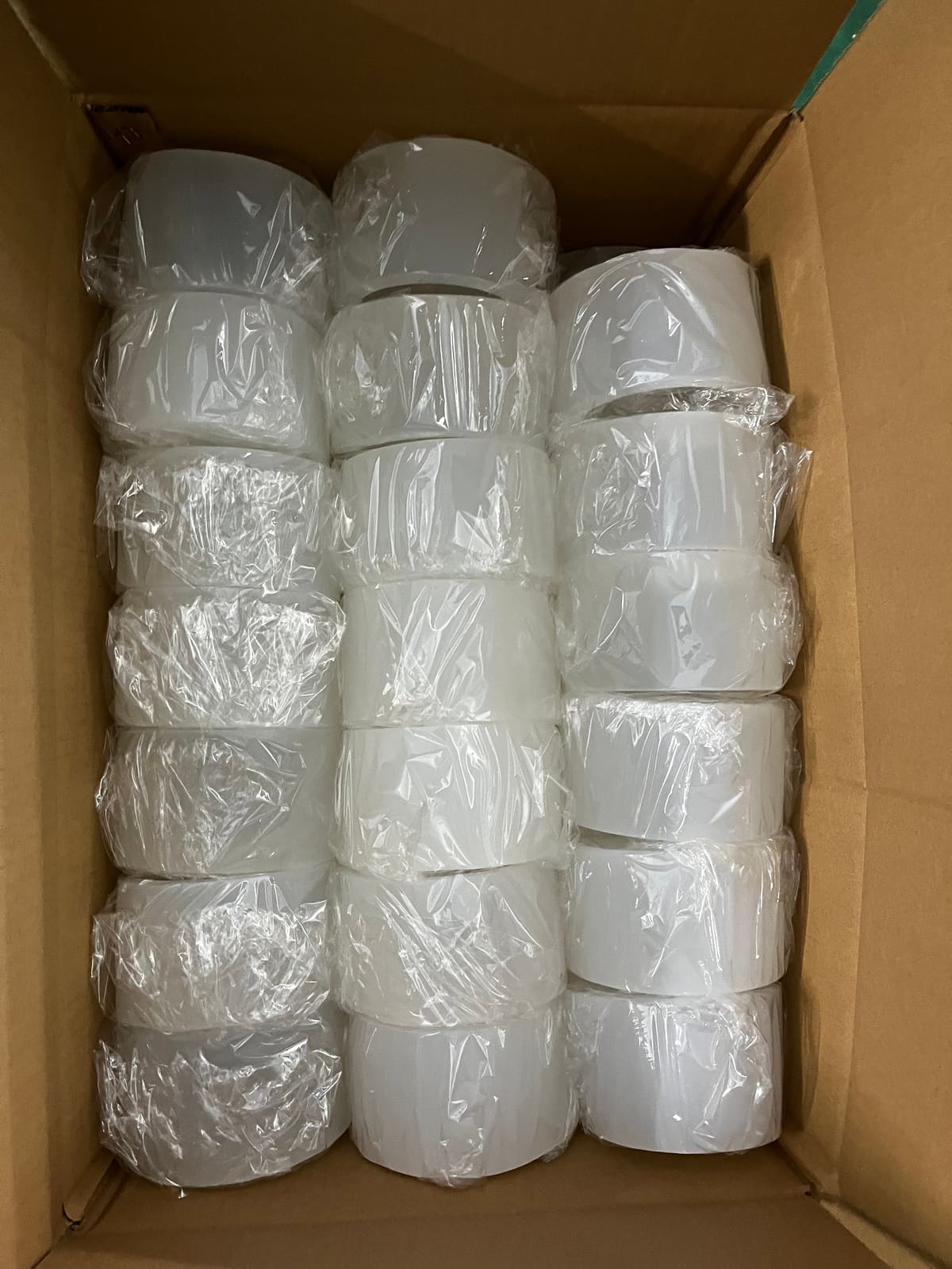 Custom silicone molds sealed in bags for export