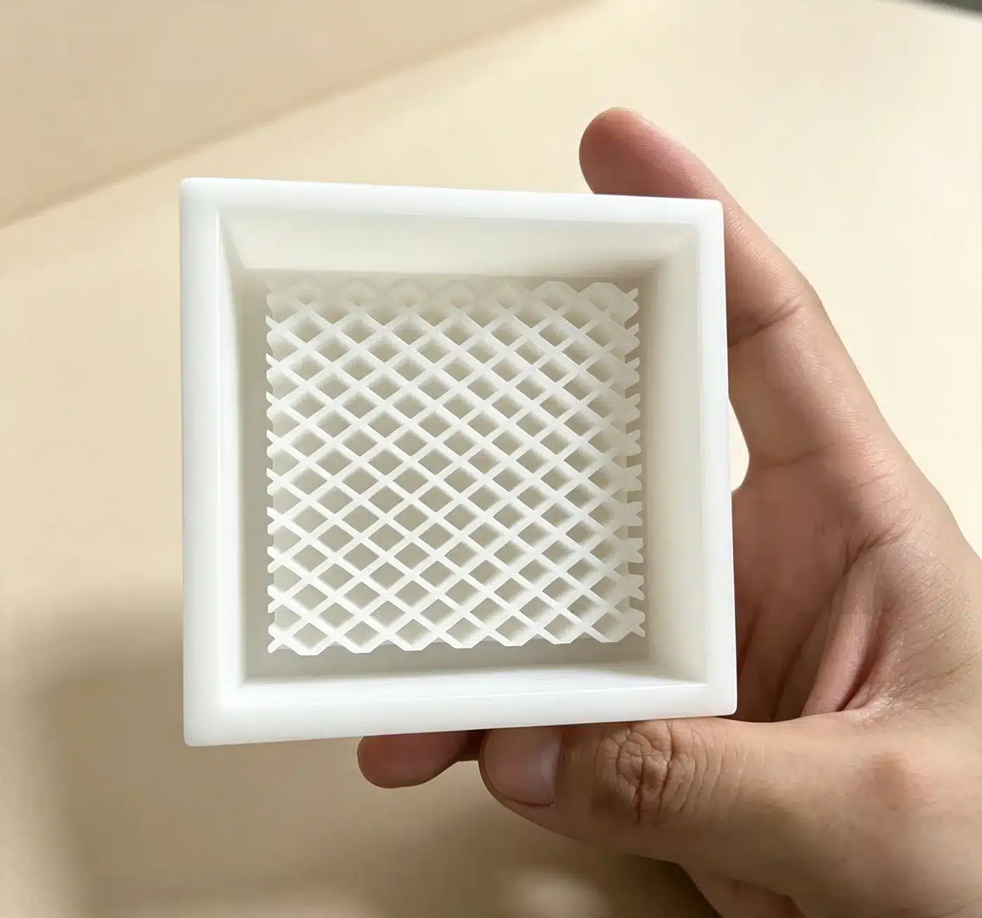 QC measurement of custom silicone mold Shore A hardness and cavity dimensions
